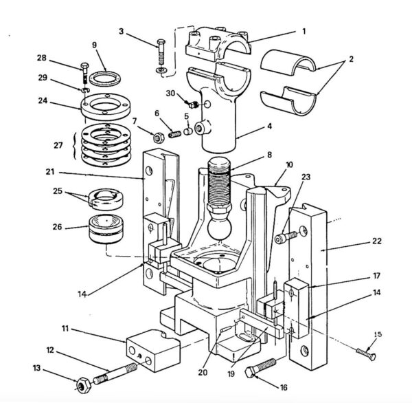 C22 Thru C60 Service Manual - Bliss Clearing Niagara - Press Parts