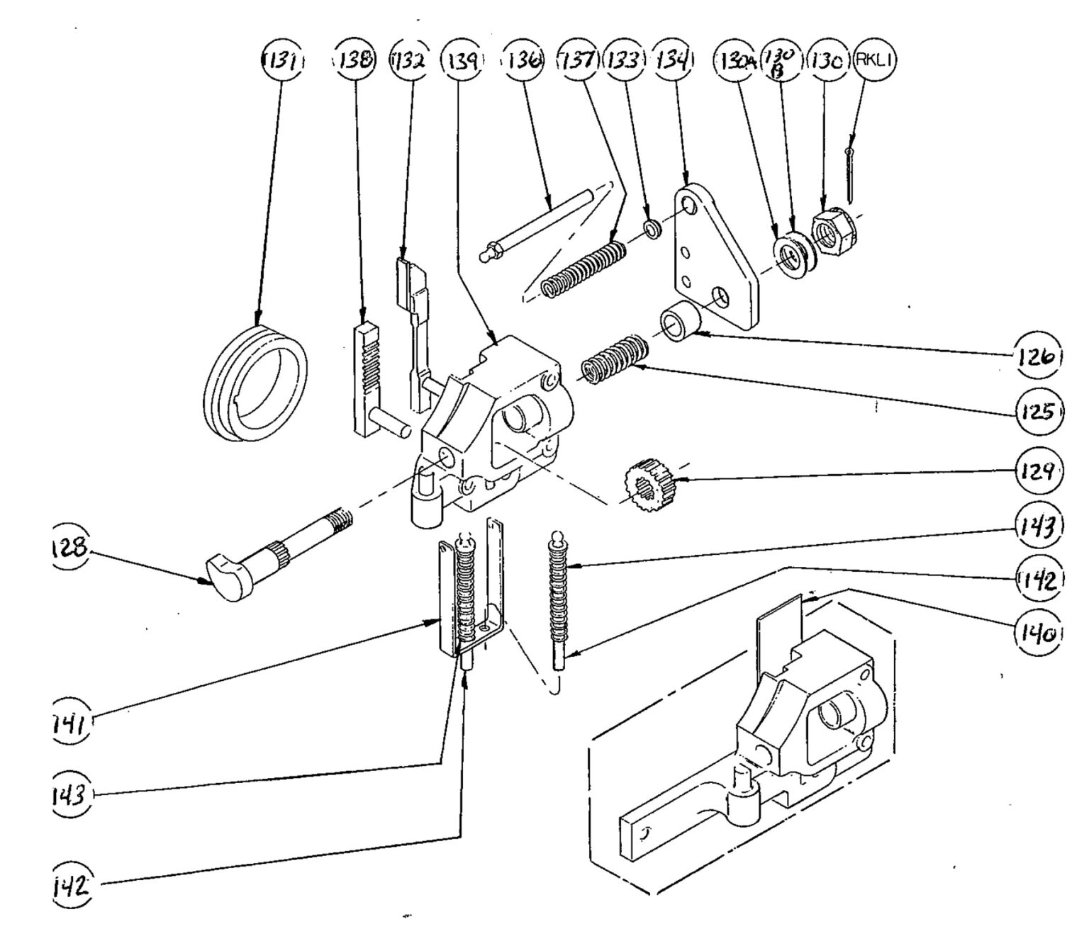 Bliss Rolling Key Clutch 1933 BCN Technical Services
